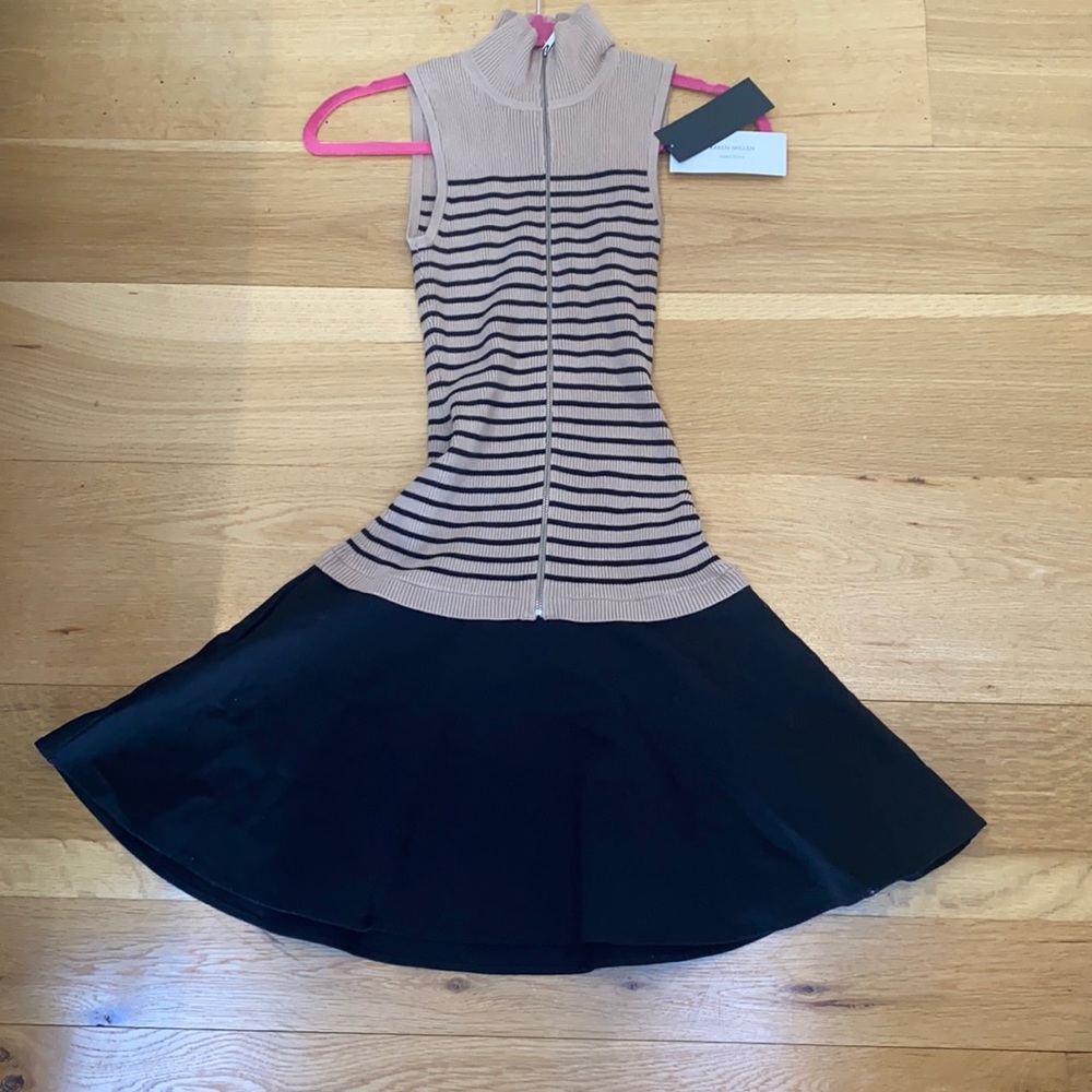 Karen Millen sleeveless sweater dress